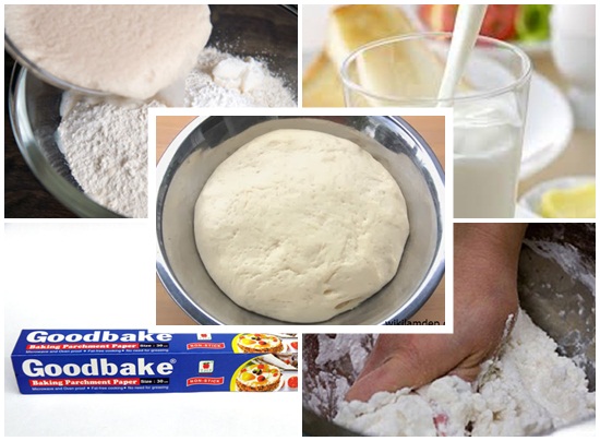 Cách làm bánh bao bằng bột mì và bột nở hình 2